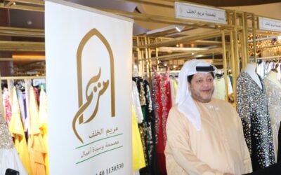 سعيد بن طحنون يزور معرض كادي كوين فاشن