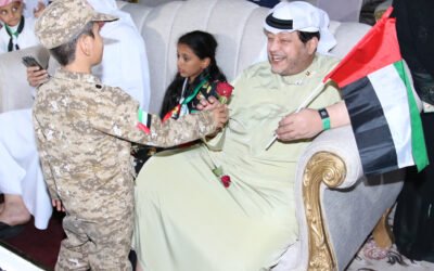 سعيد بن طحنون يحضر احتفالية اليوم الوطني بمركز تسهيل في العين