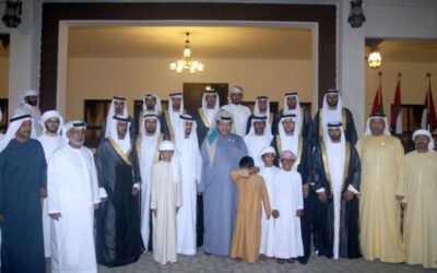 برعاية محمد بن زايد .. مجلس الوقن يشهد عرساً جماعياً