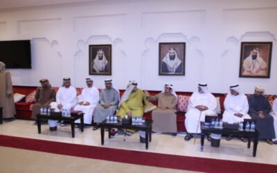 سعيد بن طحنون يعزي بوفاة سعيد بن رحمة الشامسي و أحمد بن عديل الشامسي