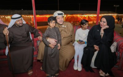 سعيد بن طحنون يزور مهرجان ضواحي 8 في مليحة