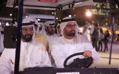 طحنون بن محمد يزور مهرجان الحصن