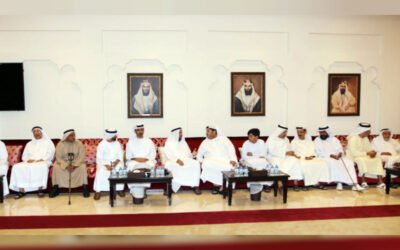 سعيد بن طحنون يعزي في وفاة والدة ” عبيد سيف الناصرى”