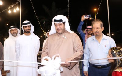 سعيد بن طحنون يفتتح مطعم تكه وكباب أمين