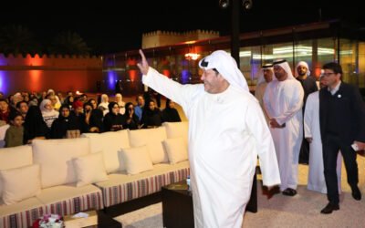 سعيد بن طحنون يحضر حفل بيت العود
