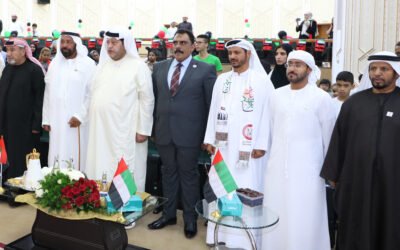 سعيد بن طحنون يحضر احتفالية اليوم الوطني بمركز النجاح
