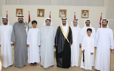 سعيد بن طحنون يحضر أفراح البلوشي والحوسني