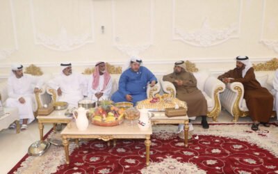 سعيد بن طحنون يزور سهيل بن قمشه العامري